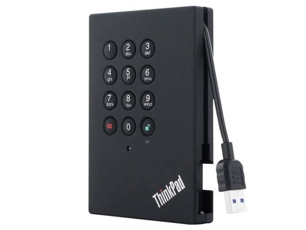 Lenovo THINKPAD USB 3.0 PORTABLE SECURE 2 TB HARD DRIVE