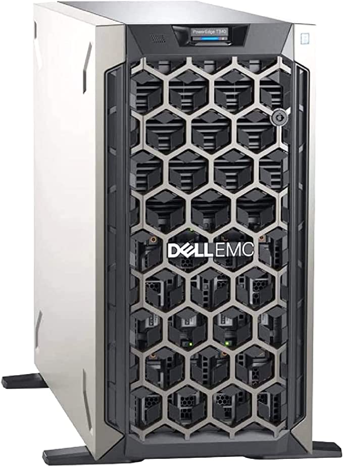 Dell T340 - 3.5" Chassis with up to 8 Hot Plug Hard Drives,Intel Xeon E-2124