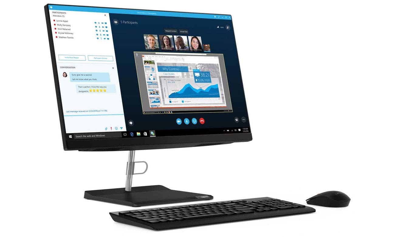 Lenovo AIO V30a-22 AIO,21.5" Non-Touch i3-1005G1 4GB