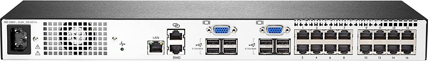 HPE 1x2x16 G4 KVM IP Console Switch