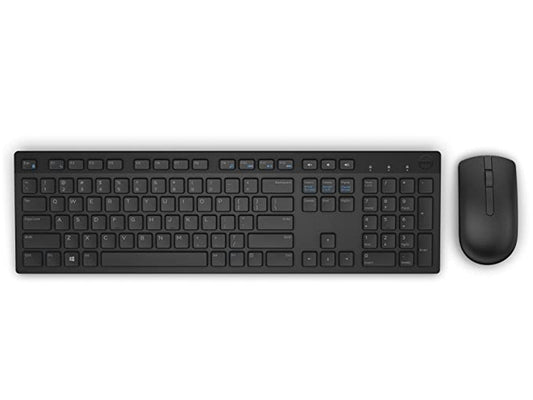 Dell Wireless Keyboard and Mouse-KM636 - Arabic (QWERTY) - Black