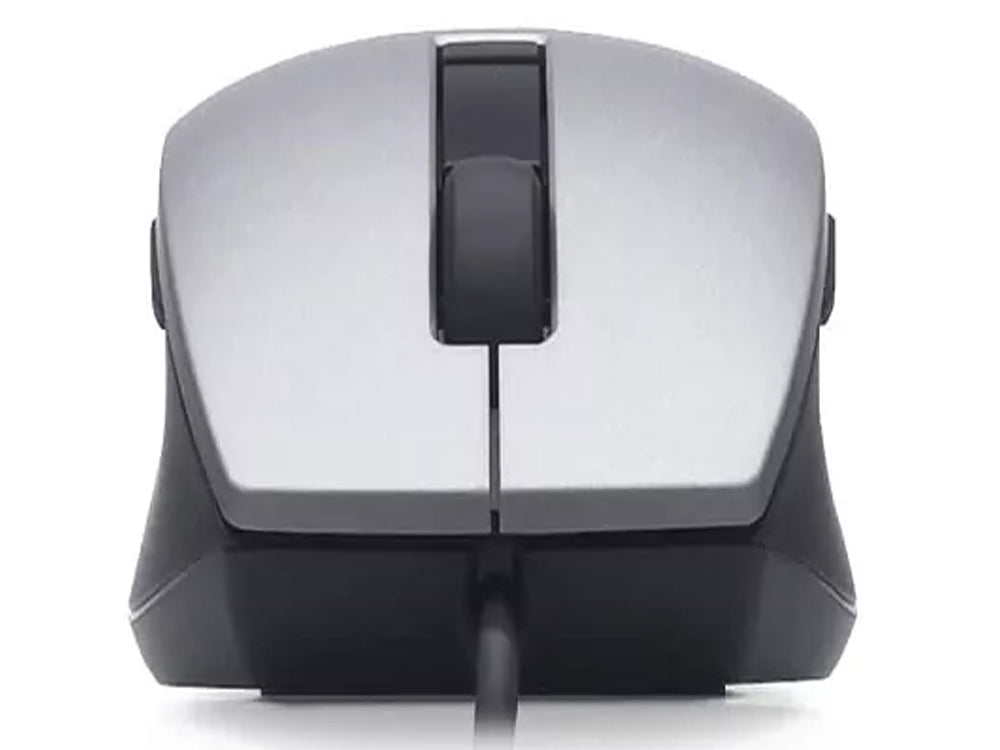 Dell Laser Scroll USB (6 Buttons) Silver and Black Mouse (570-11349)
