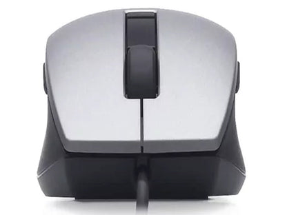 Dell Laser Scroll USB (6 Buttons) Silver and Black Mouse (570-11349)