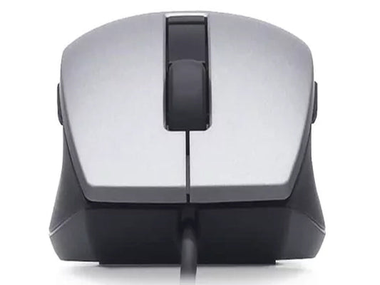 Dell Laser Scroll USB (6 Buttons) Silver and Black Mouse (570-11349)