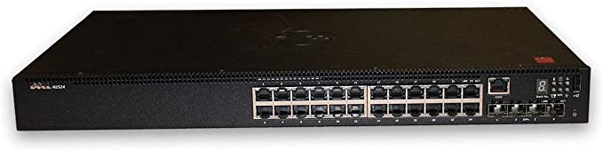 Dell Networking N1524, 24x 1GbE + 4x 10GbE SFP