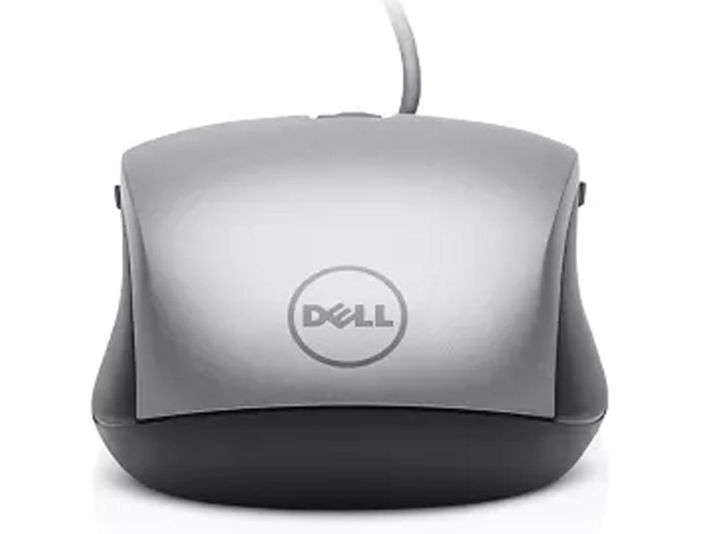 Dell Laser Scroll USB (6 Buttons) Silver and Black Mouse (570-11349)