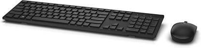 Dell Wireless Keyboard and Mouse-KM636 - Arabic (QWERTY) - Black