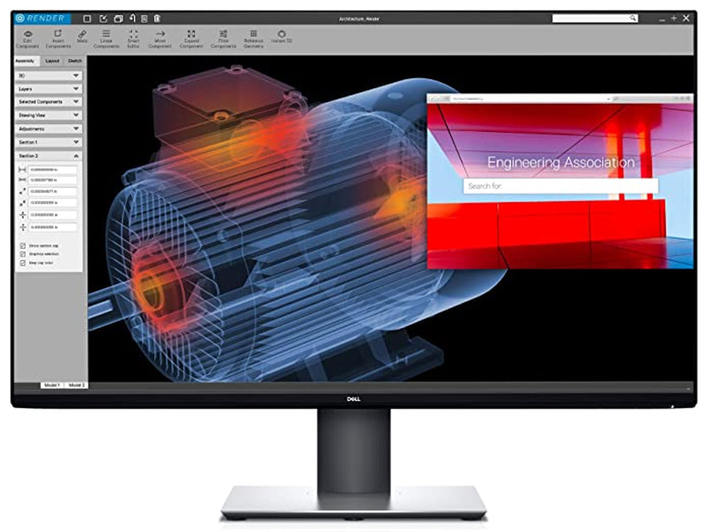 Dell UltraSharp 32 4K Monitor - U3219Q - 80.1cm(31.5") Black