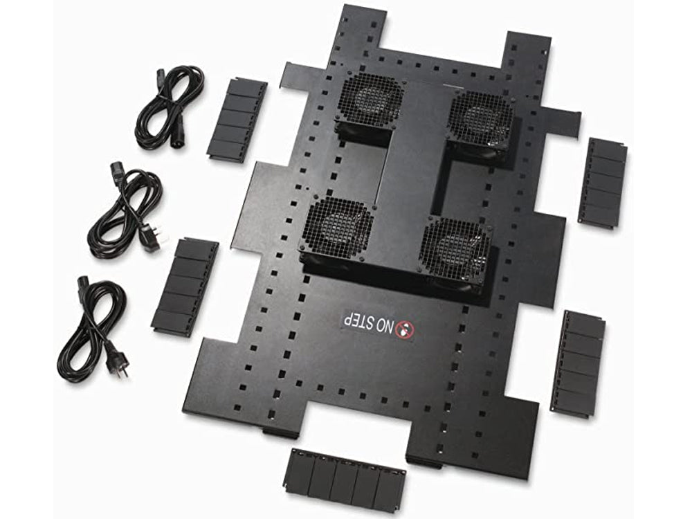 Dell APC Roof Fan Tray - Rack fan tray (208/230 V) - black